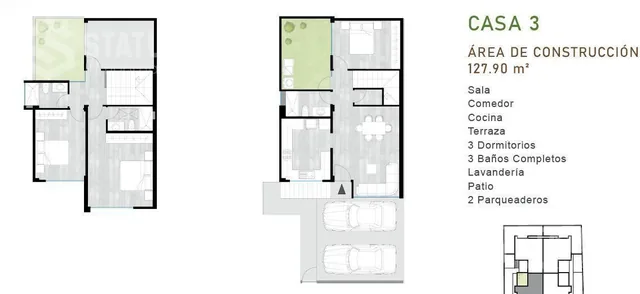Vendo Casa a Estrenar con Dormitorio en Planta Baja - Cashapamba — imagen 3