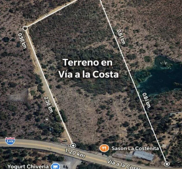 En Venta Terreno 85.000 m² - con Bodegas 1.000 m² - Autopista Guayaquil - Salinas Km 43, Guayas — imagen 3