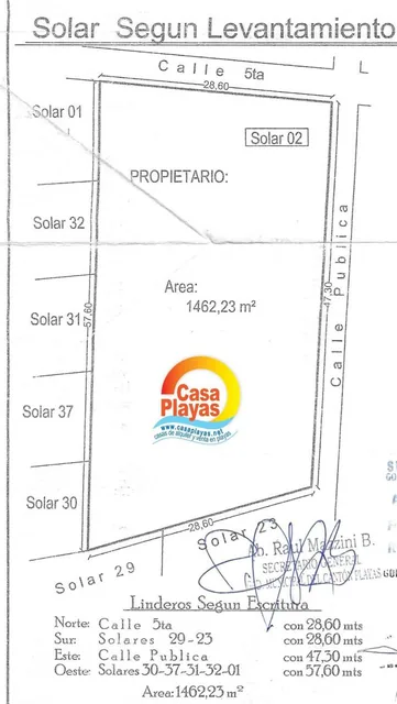 Terreno Al Ingreso de Playas Villamil de Venta, 1.642 M., Guayas — imagen 4