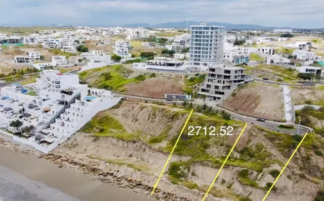Terreno Primera Línea de Mar Para Edificio Ciudad del Mar, Manabí — imagen 5