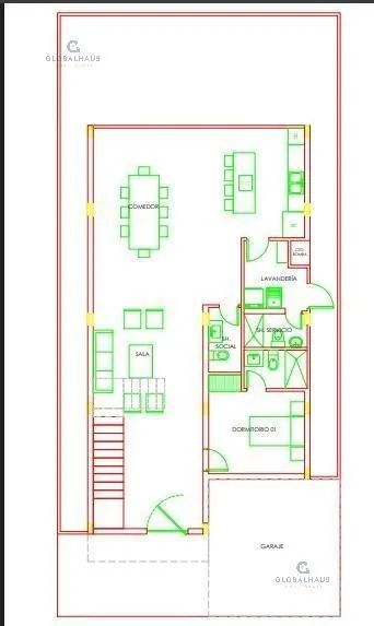 Venta de Casa Proyecto en Isla Celeste - Samborondón con 3 Dorm. Cada Uno con Baño. My. Z. Guayas — imagen 2