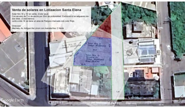 Se Vende Terreno en La Ciudadela Santa Elena, El Oro — imagen 2