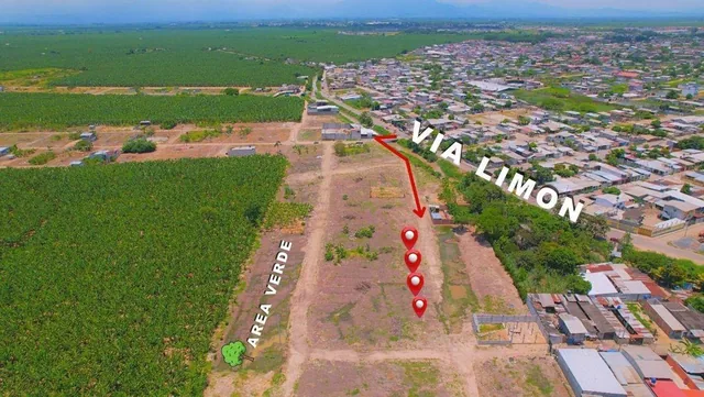 Terreno en Venta / Santa Ana, Via Limon en Machala, El Oro — imagen 3
