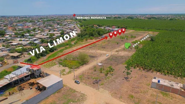 Terreno en Venta / Santa Ana, Via Limon en Machala, El Oro — imagen 2