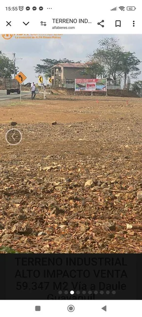 Terreno con Uso de Suelo Alto Impacto Alto Riesgo en Venta Desde Lotes de 5 Mil m. Desde $20 m, Guayas — imagen 3