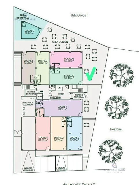 Venta de Local Comercial en Construccion, Los Olivos, Ceibos A. F. Guayas — imagen 5
