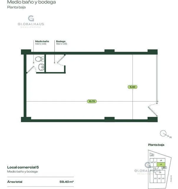 Venta de Local Comercial en Construccion, Los Olivos, Ceibos A. F. Guayas — imagen 4
