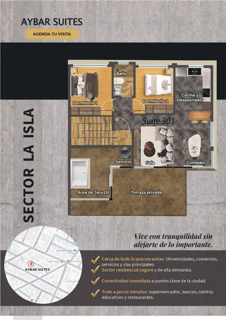 Departamento en Venta por Estrenar, Sector Mariana de Jesús — imagen 2