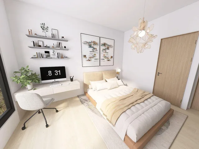 Departamento de 2 Dorm. con Balcón en Paseo ilaló(5) – Piso 5 — imagen 2