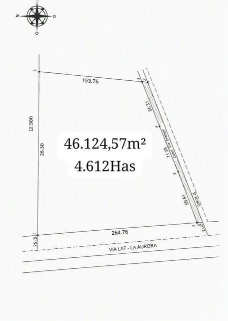 Terreno en Venta 46.124 m² - Vía a Salitre Km 8, Ideal Proyectos Comerciales y Residenciales, Guayas — imagen 5