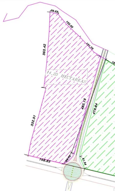 Terreno en Venta 14.20 Hectáreas (142.000 M²) - Vía Durán - Tambo, Guayas — imagen 3