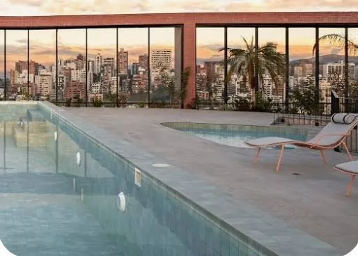Aef Venta Departamento Edificio Epic 2 Habitaciones 100 m Balcón Parqueadero — imagen 2