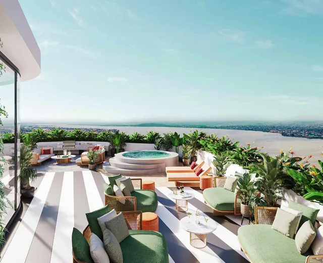 Venta de Departamento Esquinero Vista Al Río - Parq. The Hills - Puerto Santa Ana, Guayas — imagen 4