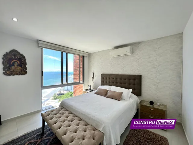 Departamento 3 Dorm. Vista Al Mar, Amoblado en Ibiza, Manta, Manabí — imagen 4