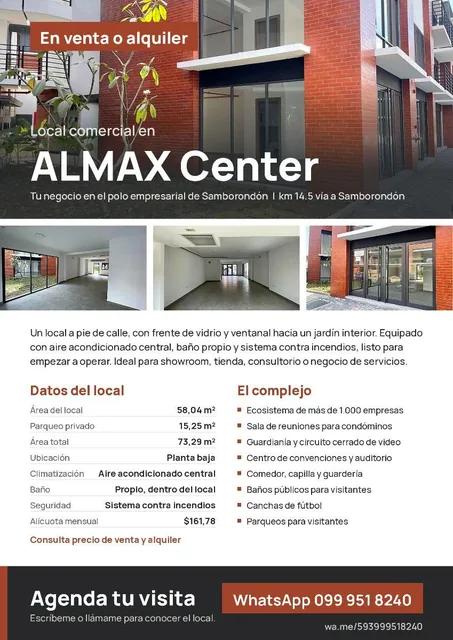 Local de 58 m² en Venta en Samborondón, Guayas — imagen 2