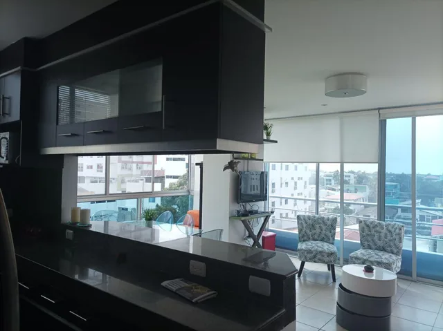 Malecón Salinas, Vendo Departamento 2 Dorm., Edificio con Recepción Guardia, Piscina, Terraza — imagen 4