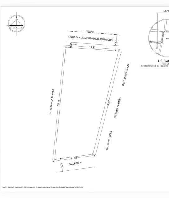 Terreno de 468 m² en Venta en Centro de Baños, Tungurahua — imagen 2