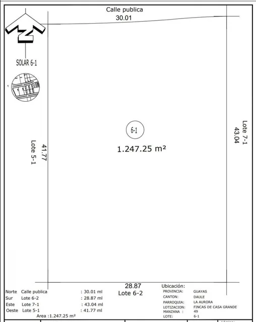 Lote Comercial en Villa Club, Guayas — imagen 4