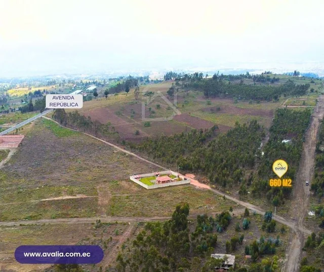 Venta de Terreno Al Norte de Riobamba, Sector El Bosque, 660 m², Chimborazo — imagen 2