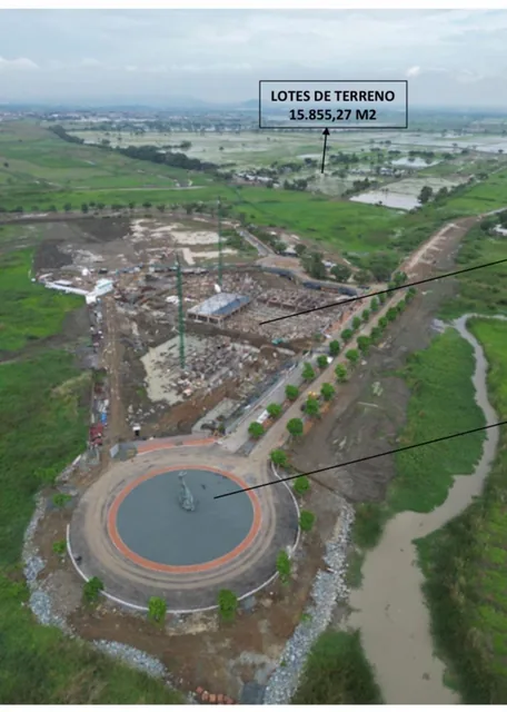 Vendo Terreno Nuevo Samborondón por Ciudad Santiago 15.855 m² a Pocos m Desarrollo Edi. Tempus, Guayas — imagen 2