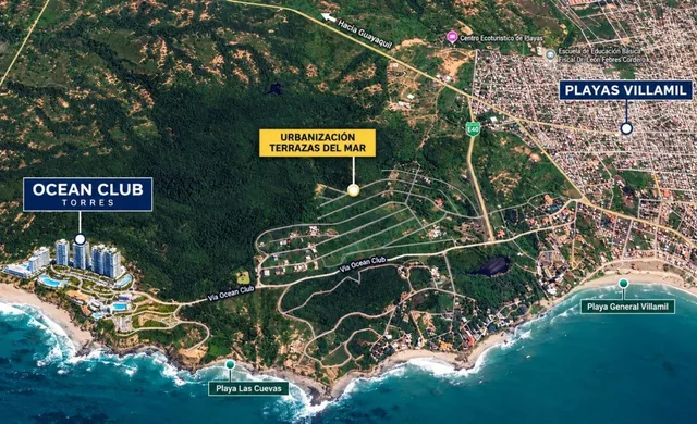 Terreno en Venta de 466.48 en Terrazas del Mar. vista Al Mar, Guayas — imagen 3