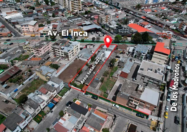 ¡Oportunidad Para Constructores! Terreno 825 m² en El Inca – Hasta 8 Pisos — imagen 3