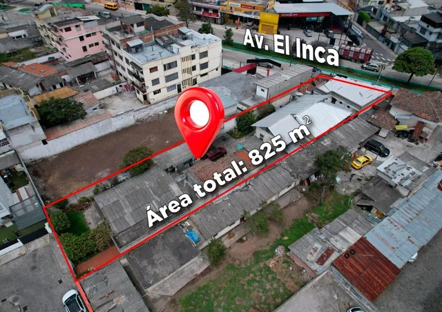 ¡Oportunidad Para Constructores! Terreno 825 m² en El Inca – Hasta 8 Pisos — imagen 2