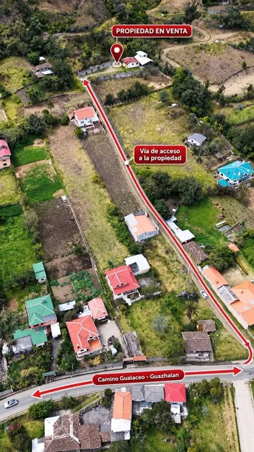 Terreno en Venta con Casa y Construccion Posterior, Azuay — imagen 2