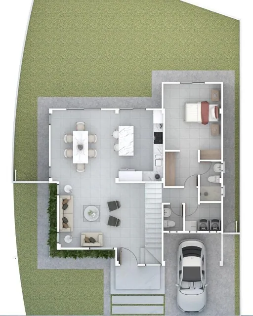Pre Venta Valles Santa Cecilia Casa 4 Dorm. con Garita 24/7, Guayas — imagen 4