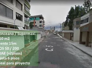 Venta de Terreno, 450 m², Ponceano Alto, Sector Supermaxi, Av Real Audiencia. Provincia de Pichincha — imagen 3