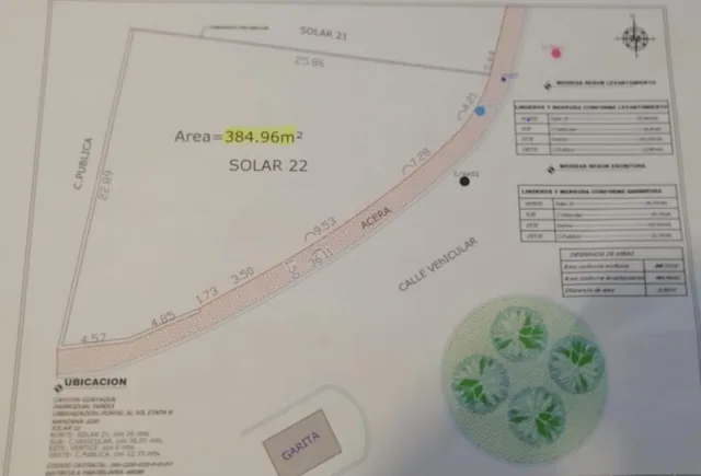 Vendo Terreno Residencial Comercial en Portal Al Sol Guayaquil, Guayas — imagen 2