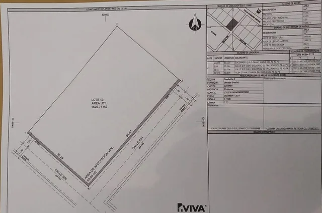 Terreno 1527 m² Esquinero Sector Olmedo, Cayambe — imagen 2