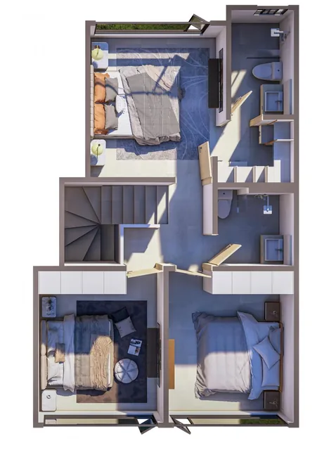 Casas de 3 Habitaciones Dos Parqueaderos Aplica Crédito Miti Miti — imagen 4