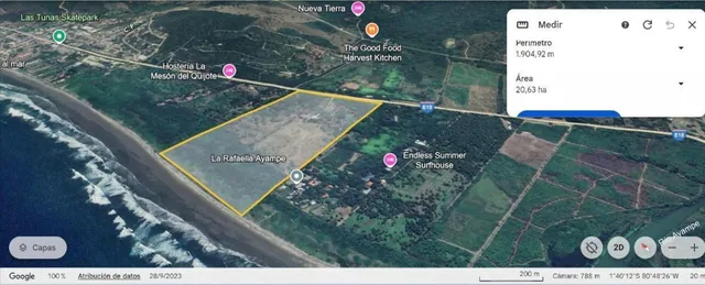 Vendo Macrolote de 20 Ha en Sector de Ayampe Ecuador, Manabí — imagen 5