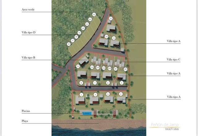 Vendo Terreno en Jama - Manabi Dentro de Urbanización, Manabí — imagen 3