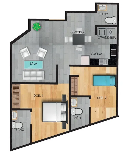 Departamento a Estrenar en La Kennedy — imagen 2