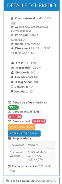 Vendo Terreno en Manta, Manabí — imagen 4