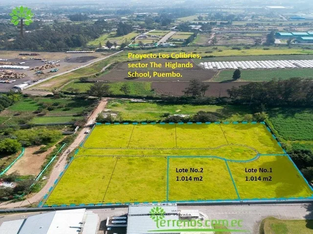 Venta de Terreno 1.014 m². Puembo, Proyecto Los Colibríes, Lote No.1. Provincia de Pichincha — imagen 5