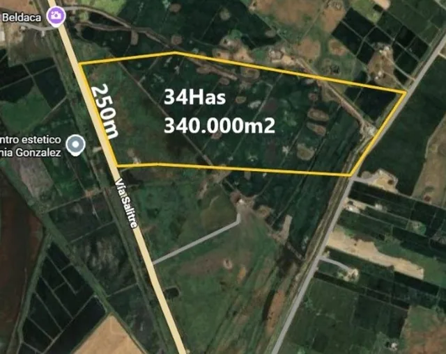 Venta Terreno 34 Has Via a Salitre, Km. 14 de Uso Com. - Habit. Guayas — imagen 2